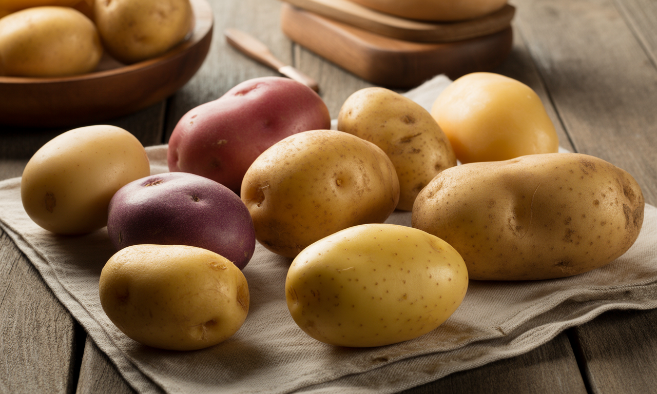 découvrez notre tableau des variétés de pommes de terre et choisissez la meilleure pomme de terre adaptée à chaque recette pour réussir tous vos plats.