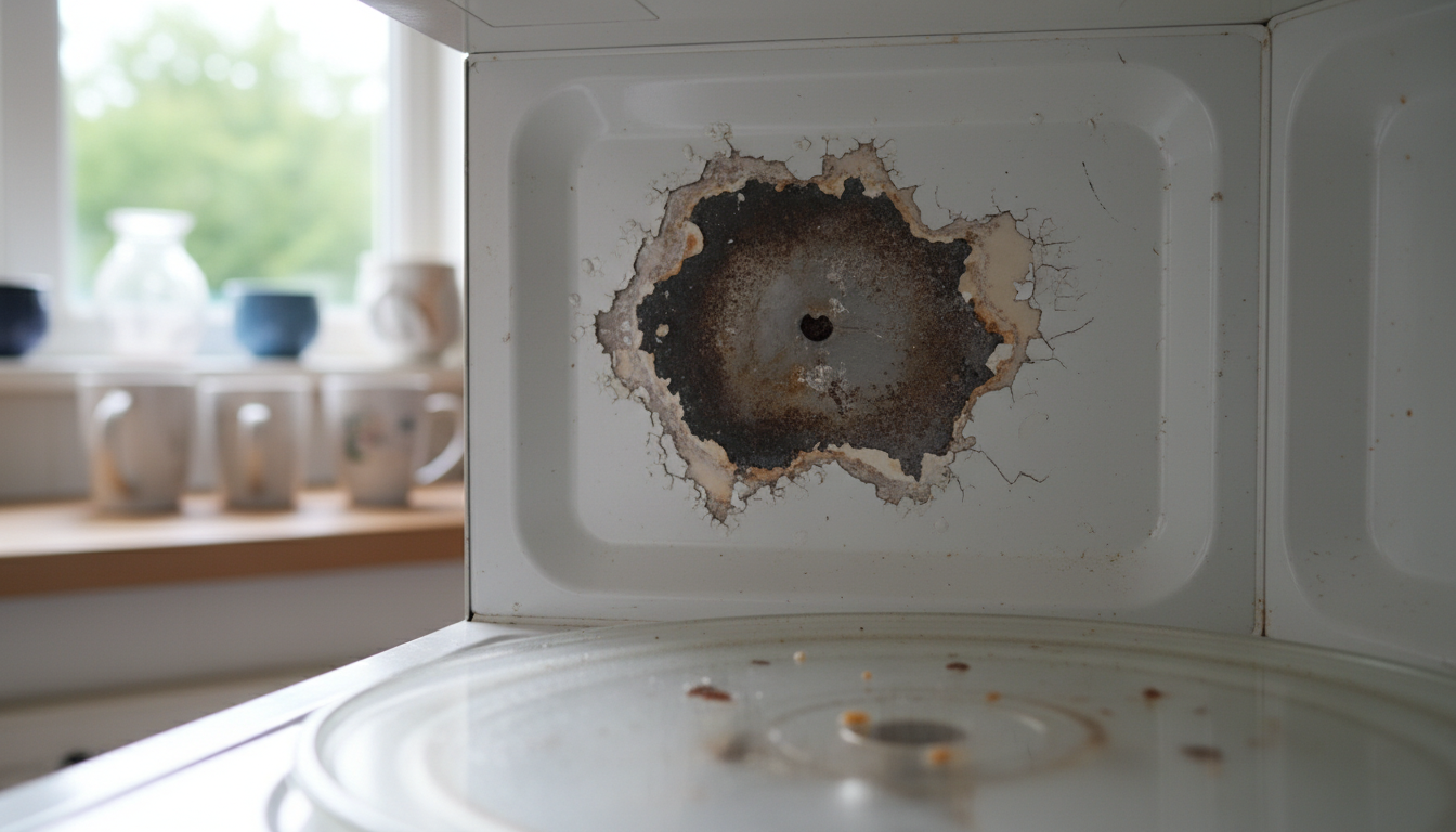 découvrez les solutions et précautions à prendre lorsque le revêtement intérieur de votre micro-ondes est endommagé, pour garantir sécurité et performance.
