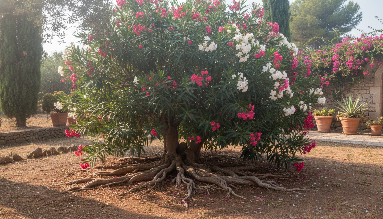 découvrez si les racines du laurier rose peuvent causer un envahissement ou présenter des dangers pour votre jardin. conseils et précautions pour une plantation sûre.