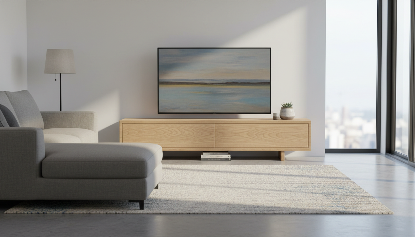 découvrez comment choisir la taille idéale de votre meuble tv en fonction de la diagonale de votre écran pour un confort visuel optimal et une décoration harmonieuse.