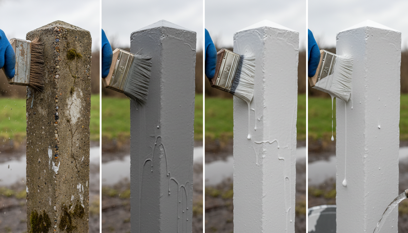 découvrez notre guide pratique pour peindre un poteau en béton et garantir une protection durable contre les intempéries. conseils étape par étape pour un résultat optimal et résistant.