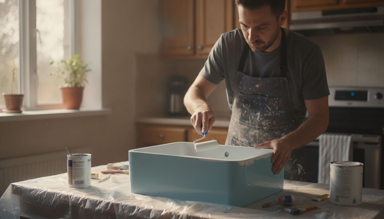 découvrez notre guide pratique pour redonner vie à votre évier en résine abîmé grâce à une peinture spéciale, sans avoir à le remplacer. astuces faciles et efficaces pour une rénovation durable.