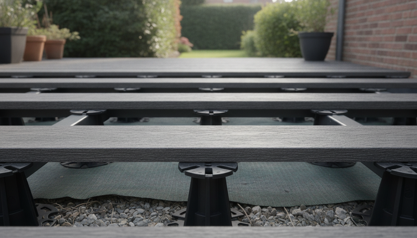 découvrez notre guide complet pour construire une terrasse en composite sur plots, alliant robustesse et durabilité, avec des conseils pratiques pour une structure stable et résistante.